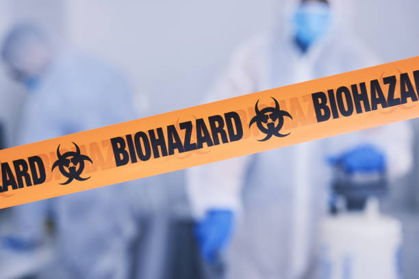 Professional Drug Lab Cleanup technician working in Williamsport, IN